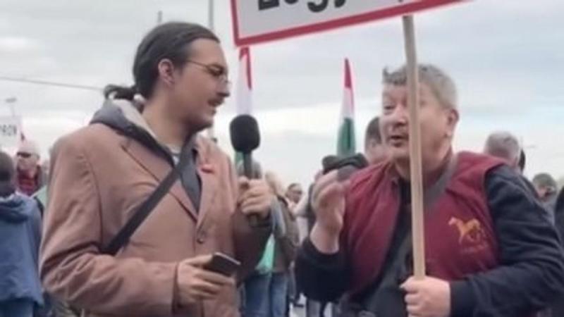 Ezt mindenképpen érdemes megnézni: a liberális provokátor hatalmas pofont kapott, amikor a Békemenet egyik résztvevője alaposan visszavágott neki (VIDEÓ).