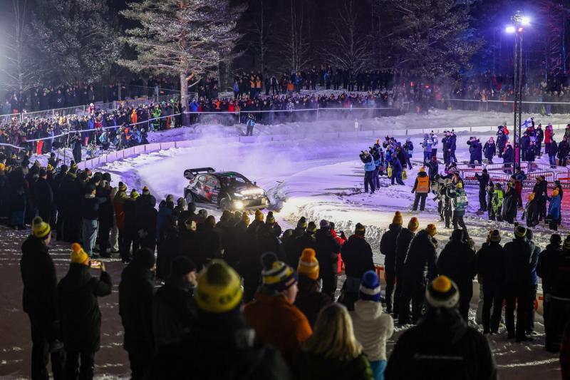 A Svéd Rally shakedown szakasza egy igazán különleges helyszínen kerül megrendezésre.