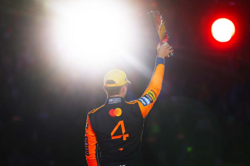 Bár a vegasi csalódás nem kedvezett neki, Norris már a hétvégén világbajnoki címet szerezhet. - F1VILÁG.HU